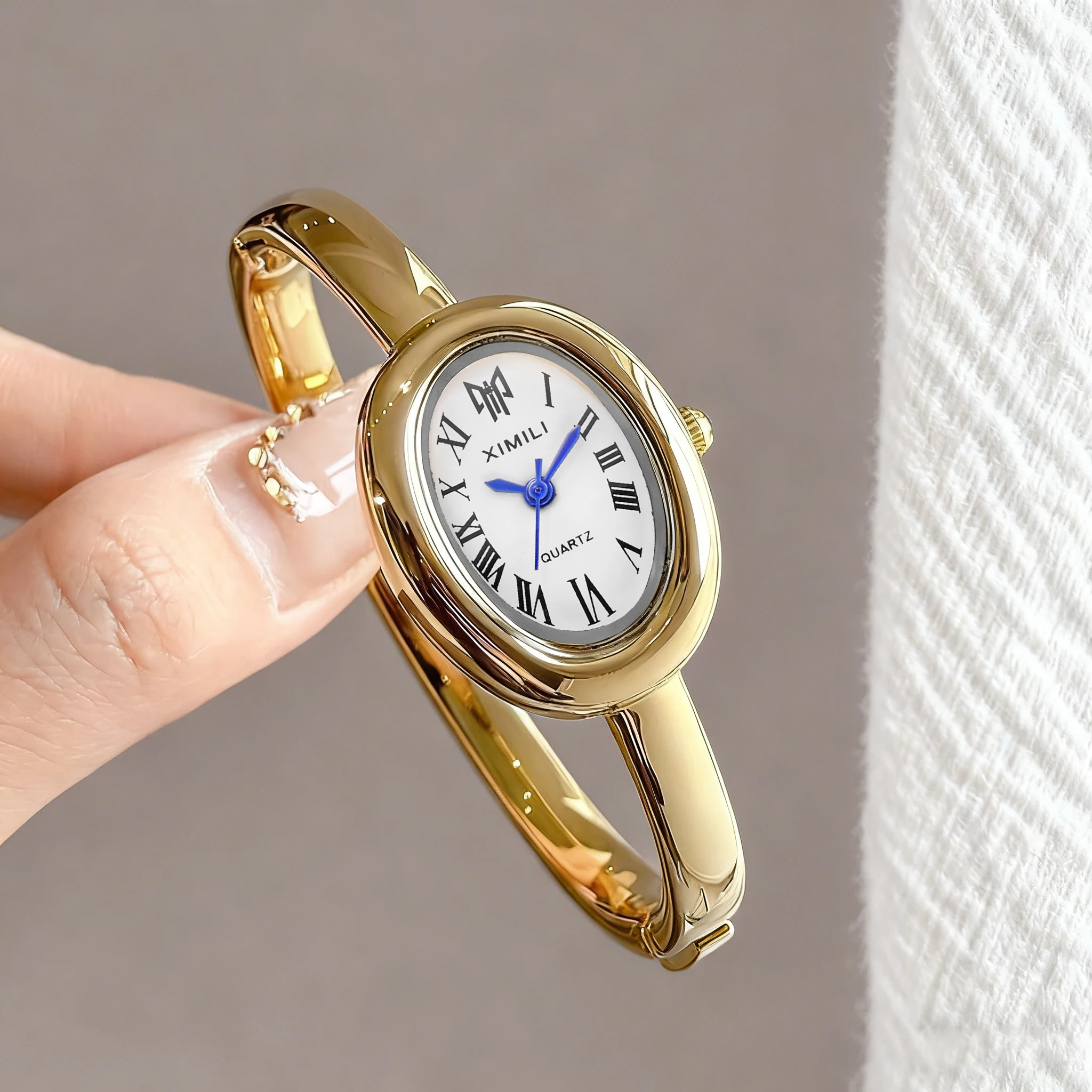 2026XIMILI Jam Tangan Oval Vin - Vintage Fashion Watches ulasan dan harga