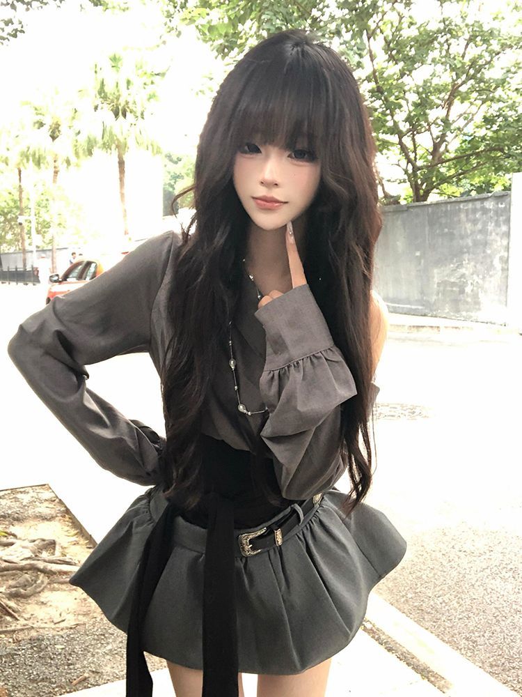 Set atasan dan rok pendek berg - Vintage Fashion T Shirts ulasan dan harga