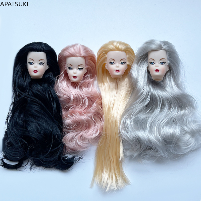 Kepala Boneka Rambut Keriting  - Fashion Y Vintage ulasan dan harga