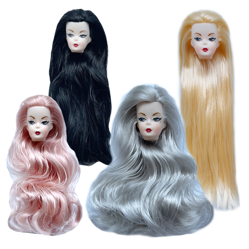 Kepala Boneka Rambut Keriting  - Fashion Y Vintage ulasan dan harga