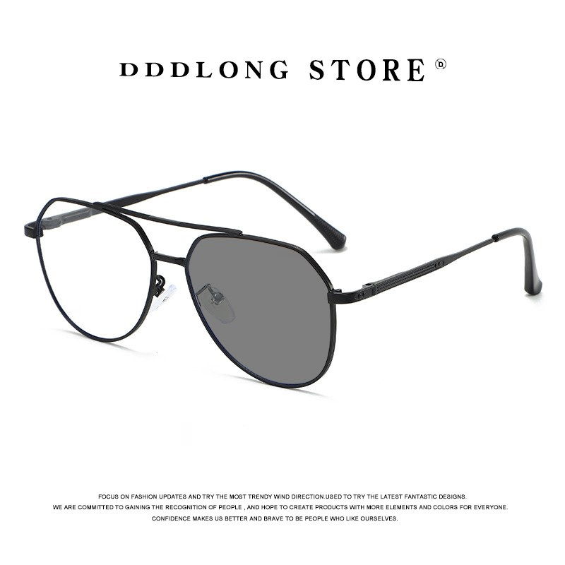 DDDLONG Kacamata Hitam Fotochr - Vintage Outdoor Fashion ulasan dan harga