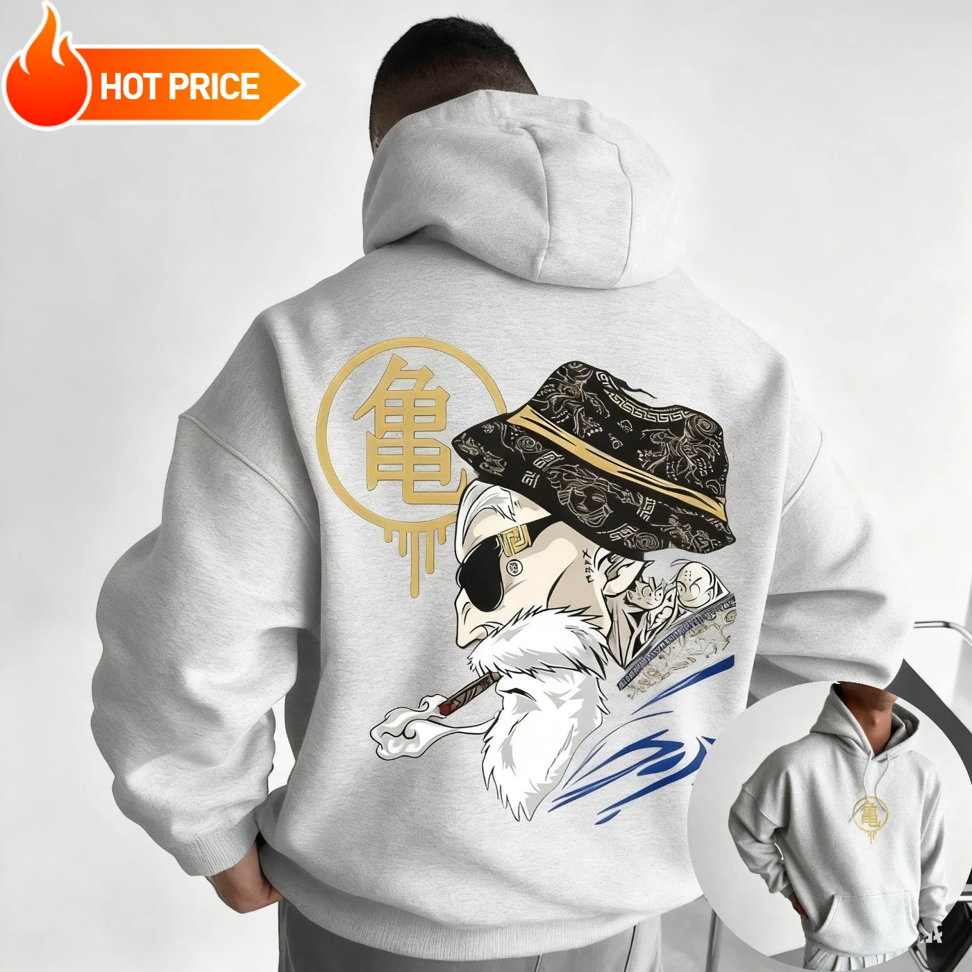 Master Roshi Dragon Ball Saiya - Fashion Y Vintage ulasan dan harga