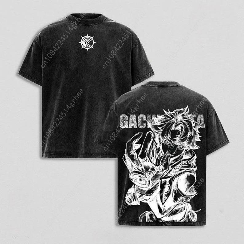 Gachiakuta Vintage Anime Washe - Vintage Fashion T Shirts ulasan dan harga