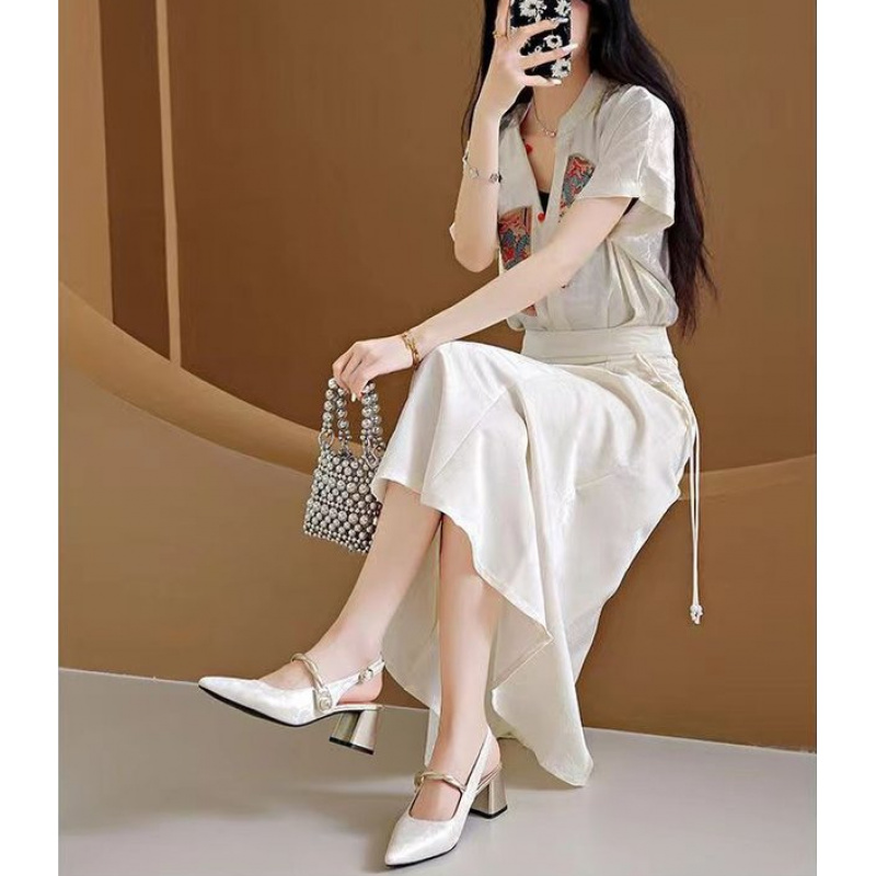 Sandal Wanita Elegan 2026 deng - Vintage Fashion Heels ulasan dan harga
