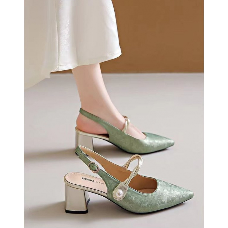 Sandal Wanita Elegan 2026 deng - Vintage Fashion Heels ulasan dan harga