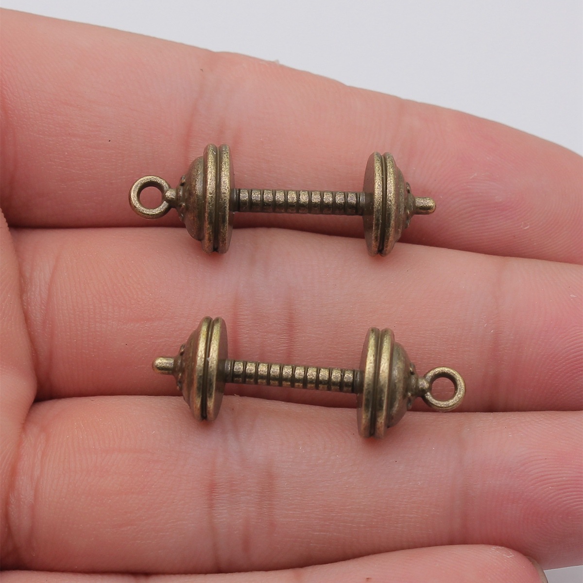 Liontin Logam Seng Bentuk Dumb - Vintage Fashion Jewelry Necklaces ulasan dan harga