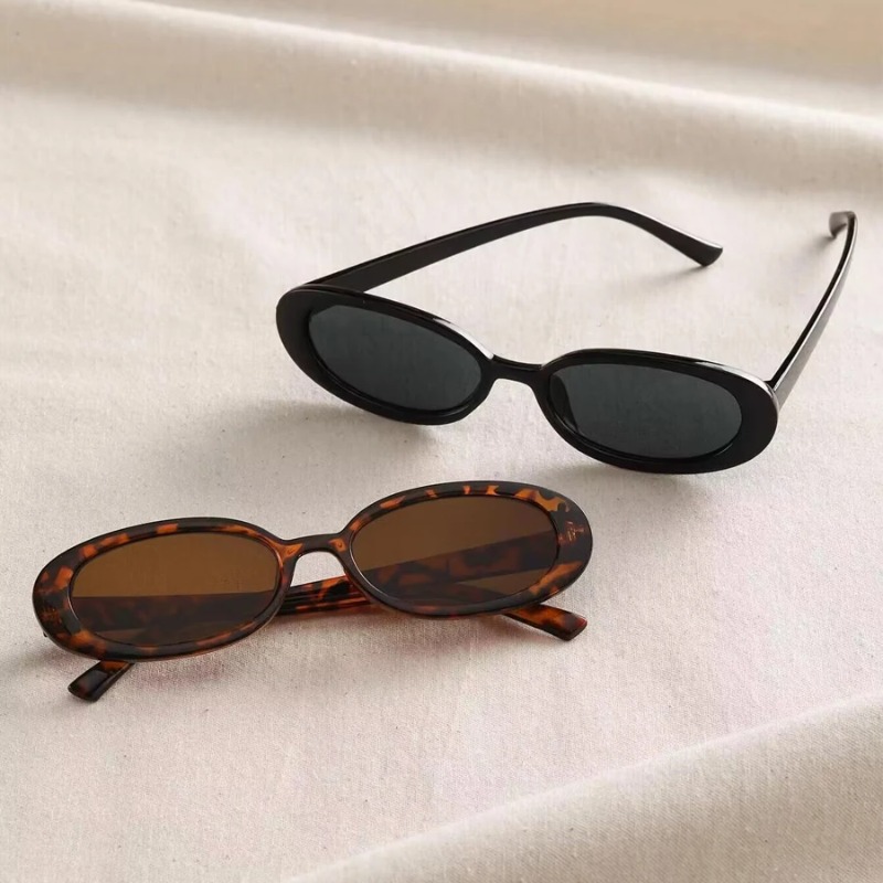Kacamata Hitam Oval Antik Wani - Vintage Outdoor Fashion ulasan dan harga