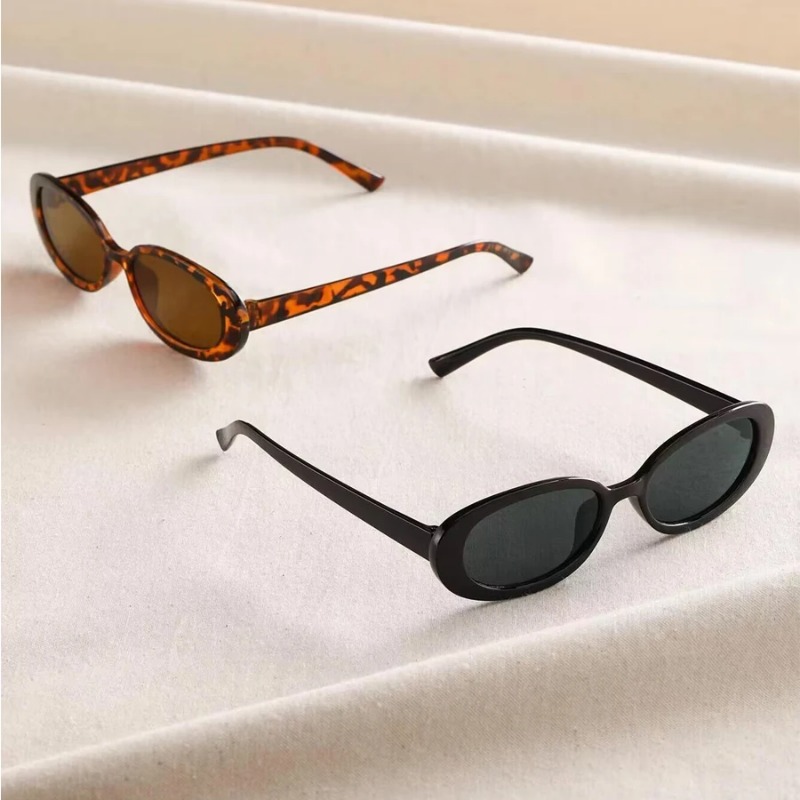 Kacamata Hitam Oval Antik Wani - Vintage Outdoor Fashion ulasan dan harga