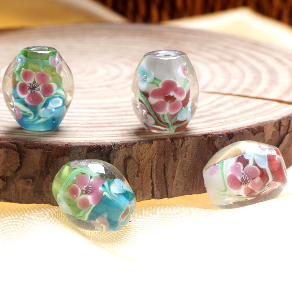 1 Buah Manik-Manik Kaca Lampwo - Vintage Fashion Jewelry Necklaces ulasan dan harga