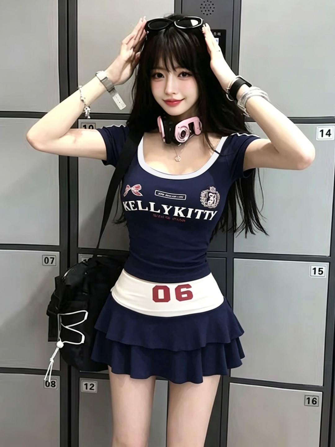 Set atasan dan rok pendek wani - Vintage Fashion T Shirts ulasan dan harga
