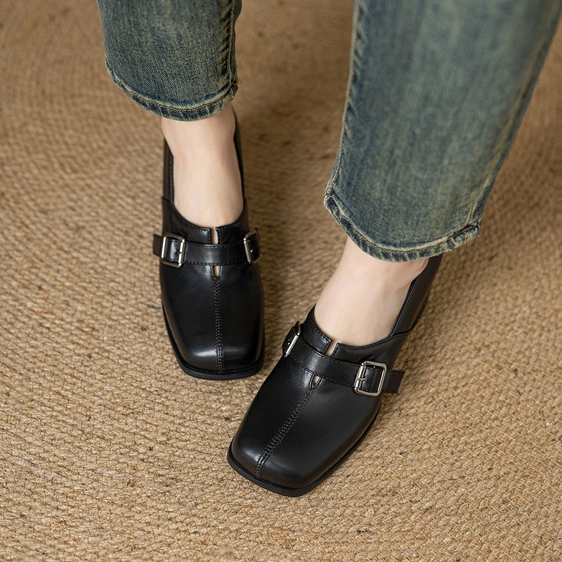 Girseaby Vintage Wanita Pompa  - Vintage Fashion Heels ulasan dan harga